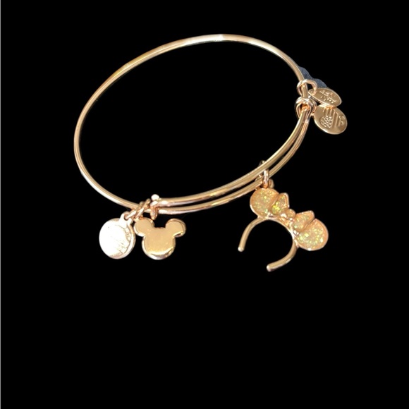 Alex & Ani Rose Gold Minnie Mouse Bracelet with box - Picture 5 of 8